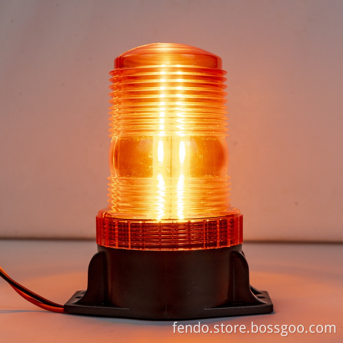 Magnetic Round LED Warning Beacon Lights 30 LED 15W for Cars and Trucks